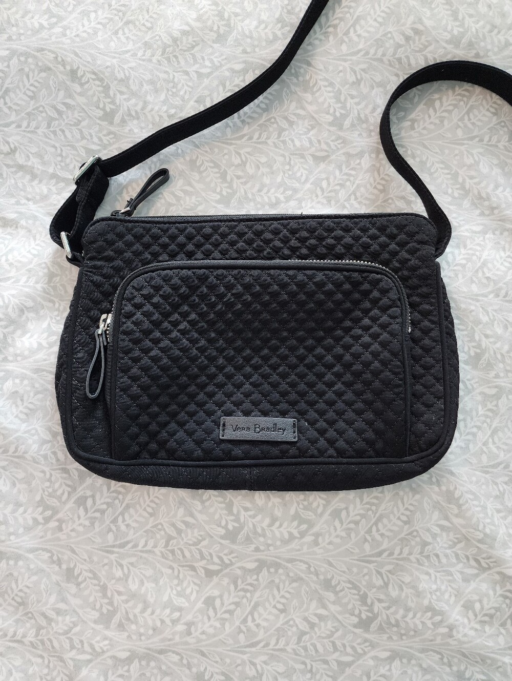Vera Bradley Women's Microfiber Little Hipster Crossbody Purse with RFID Protect - Picture 7 of 13